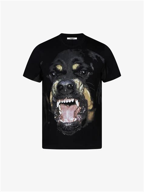 givenchy rottweiler tshirts white|givenchy rottweiler shirt for sale.